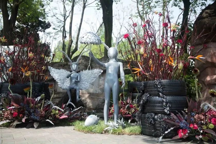 這般藝術(shù)花藝展覽活動滿滿春天的味道，輕快和活力無極限 - 第84張