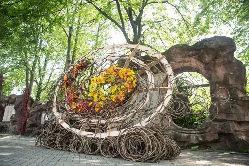 這般藝術(shù)花藝展覽活動滿滿春天的味道，輕快和活力無極限 - 第79張