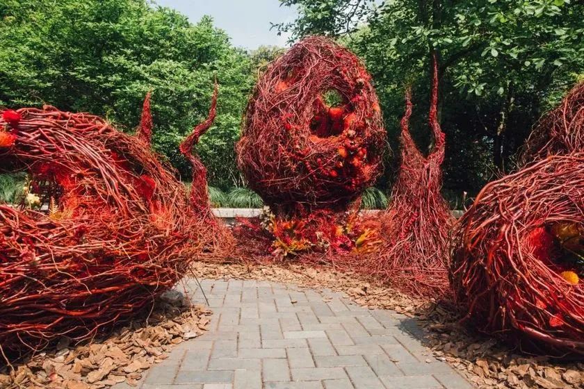 這般藝術(shù)花藝展覽活動滿滿春天的味道，輕快和活力無極限 - 第10張