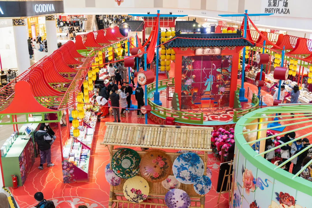 國風年宵創(chuàng)意市集活動策劃活脫脫的一場大型春節(jié)園游會，熱鬧繁華