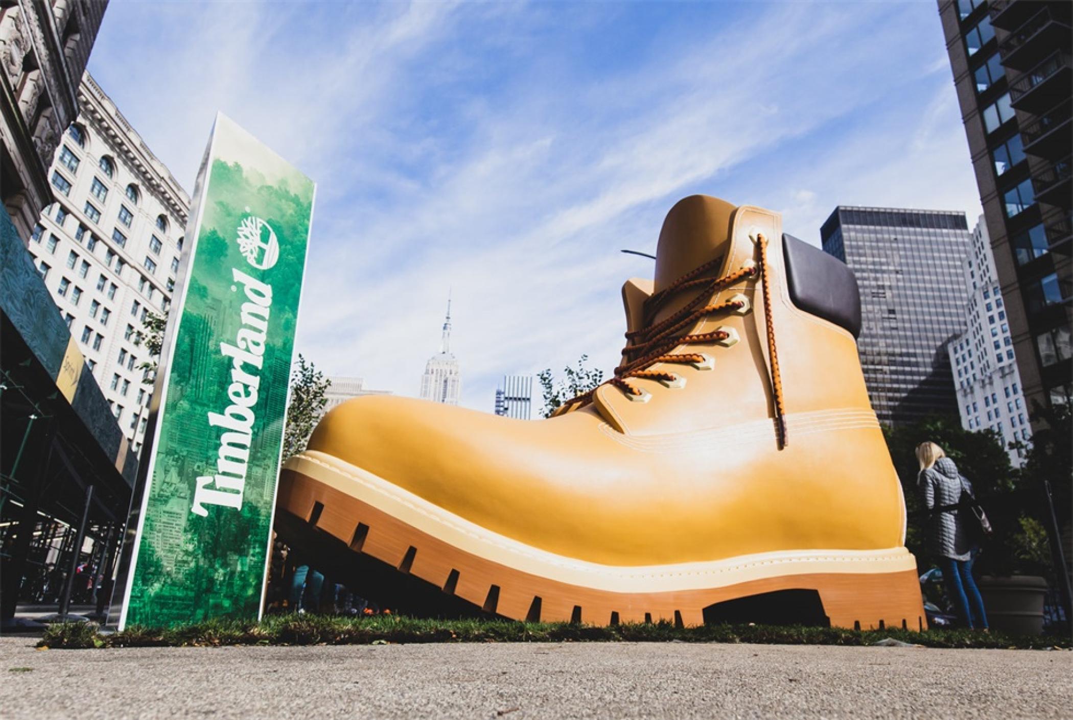 添柏嵐（Timberland ）啟動(dòng)了城市綠化活動(dòng)策劃，展現(xiàn)了鮮活的綠色設(shè)計(jì)元素
