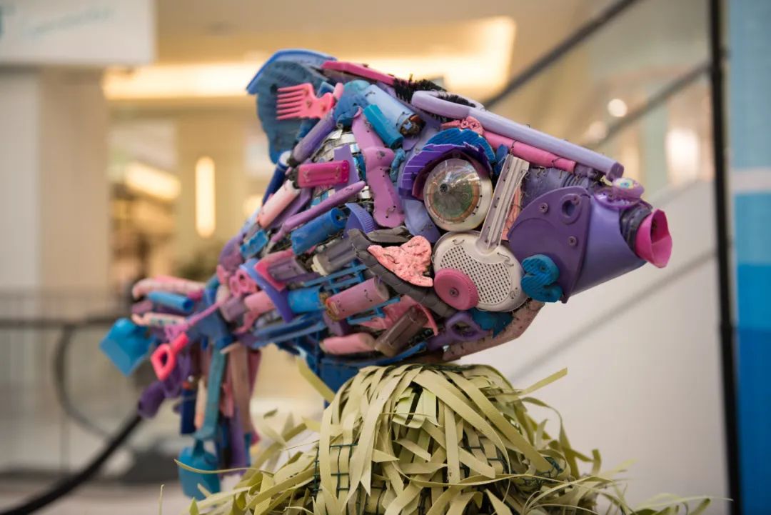 海洋垃圾藝術展覽活動策劃的每一件作品都讓人驚嘆不已！