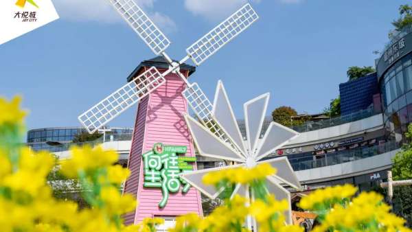 向往生活季·HFAMILY全國首展活動策劃太治愈了，超萬株油菜花好治愈