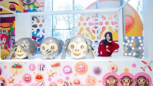 emoji快閃店帶你開啟一段奇樂之旅，拍照打卡都要你好看