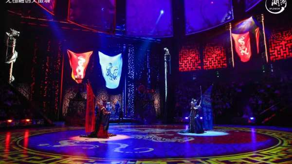 太湖秀的這場音樂秀活動策劃是世界級的，舞美視覺效果美得無法言語