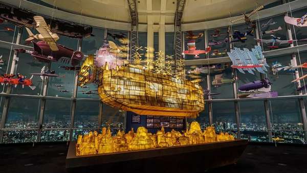 天空飛船空降吉卜力博物館的這個主題展覽活動，甚是吸引