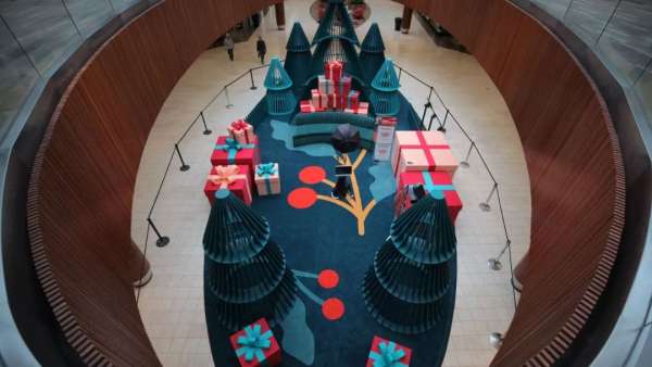 節(jié)日慶典活動的這種交互裝置展覽太贊了，就該多些這樣的展覽裝置