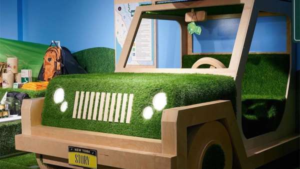 在商場里組織的這次春游快閃店活動(dòng)太逼真和有趣了，春游就該如此