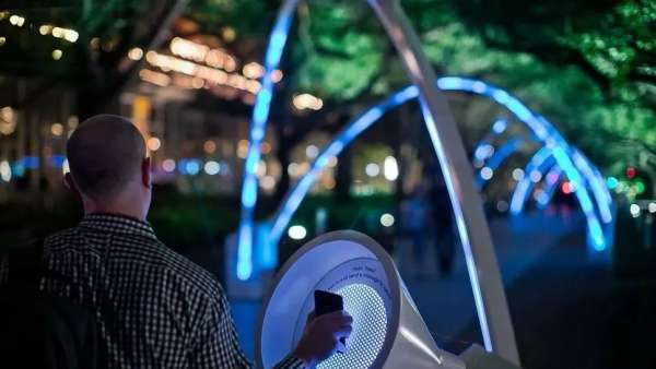 聲音的展覽活動裝置讓你與大自然更親近，你想來體驗一下嗎？