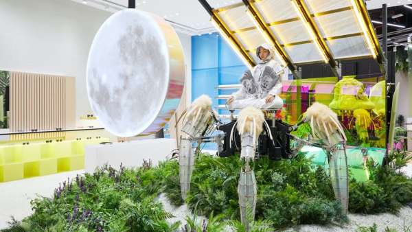 沉浸式的商業(yè)空間展覽活動(dòng)設(shè)計(jì)再次刷新朋友圈，時(shí)尚熱搜榜也有份吧