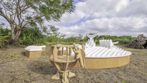 以地景藝術為媒介的沙丘藝術展覽活動約你一起漫行沙丘感悟自然