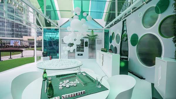 一杯水的快閃展覽活動策劃的竟是法式風(fēng)情和清新健康的生活方式