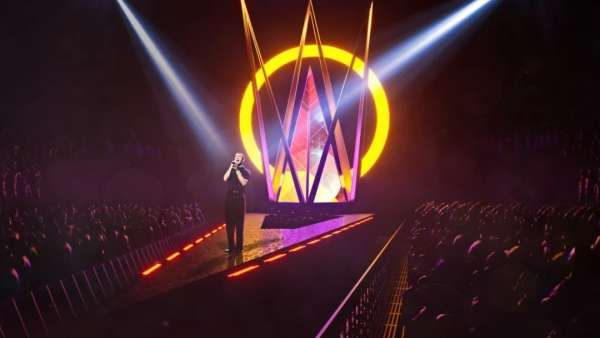 Sam Smith演唱會活動策劃的三角棱鏡舞美，科幻電影般震撼