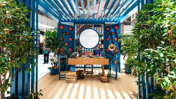 魔都尋香公園快閃店活動策劃的中式庭院香氣迷人情趣滿滿