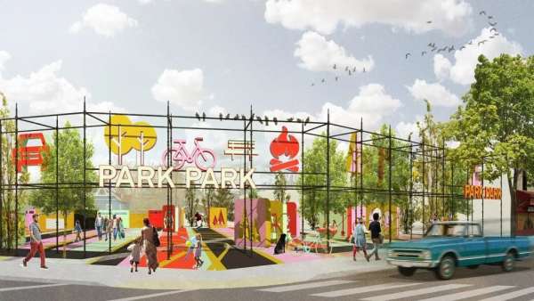 顛覆城市空間的公共展覽活動(dòng)策劃裝置多了幾分歡樂韻味