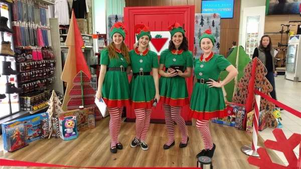 加拿大零售品牌圣誕節(jié)快閃活動策劃竟可以與圣誕老人聊天，神奇