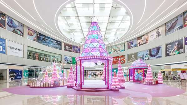 夢幻集光夢工廠圣誕節(jié)活動策劃晶瑩剔透五光十色，似仙境般夢幻