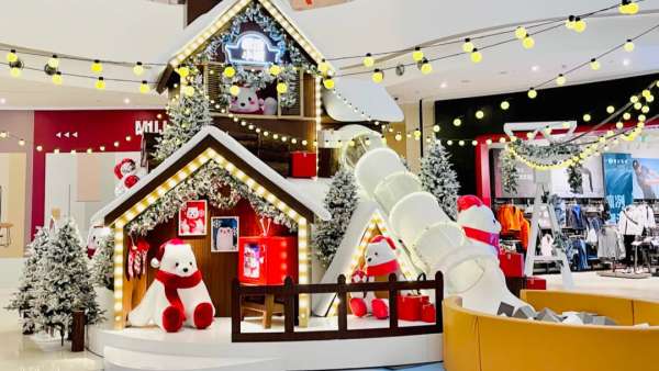 圣誕新年活動(dòng)策劃「冰雪奇遇季」啟幕啦，暖萌小白熊喊你來打卡