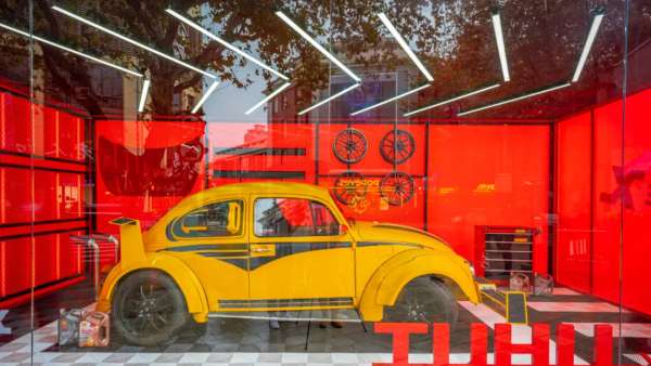 途虎養(yǎng)車Auto Space X藝術(shù)展覽活動策劃重塑汽車的另一種美