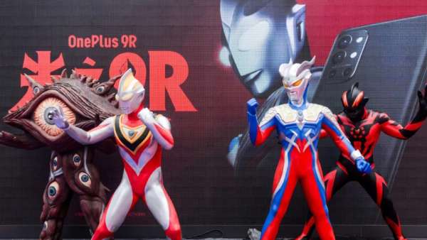 一加手機快閃店活動策劃現(xiàn)場，“硬核伙伴”迪迦奧特曼能量加持