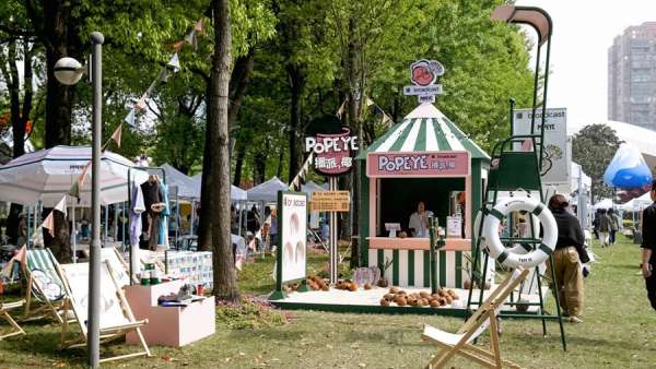 POPEYE大力水手遇到有設計感且有趣的凡幾市集活動策劃時，炸了