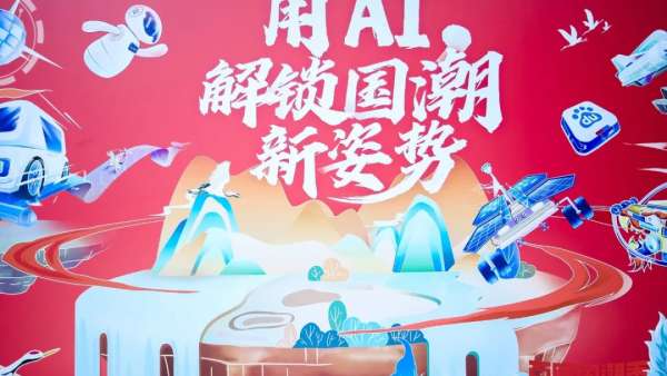百度國潮AI市集活動策劃時尚多元，是一場妙趣橫生的國潮盛宴