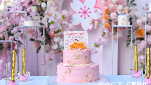 壹點壹客x元氣森林聯(lián)名發(fā)布會活動策劃，現(xiàn)場櫻花粉少女心C位出道