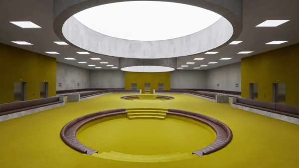 Gucci 2023秋冬女裝系列發(fā)布會(huì)活動(dòng)策劃竟選在電梯里走秀，另類！