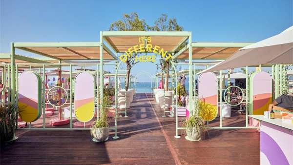 繽趣2022年戛納國際創(chuàng)意節(jié)上的沉浸式體驗(yàn)活動(dòng)策劃充滿了各色活力