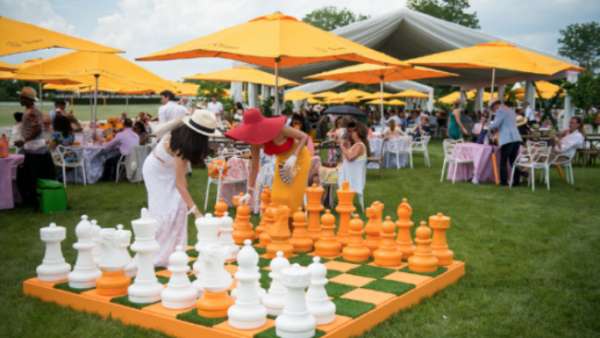 凱歌香檳經典馬球賽那一抹明黃色的理想靈動而閃耀