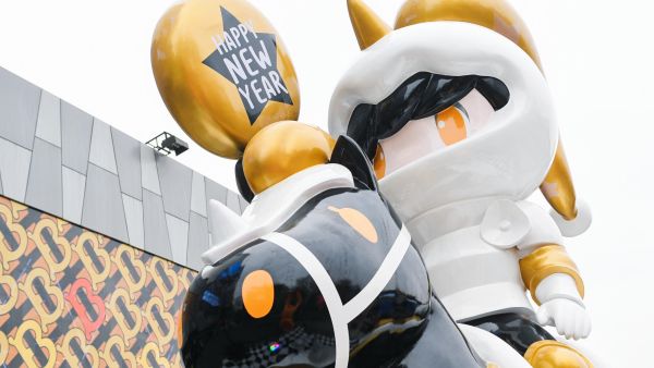 人氣潮玩小騎士Vioola主題快閃活動(dòng)策劃6米高機(jī)械動(dòng)態(tài)小騎士很搶眼