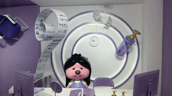 歐萊雅x ZANMANG LOOPY「蓬松工廠」快閃活動(dòng)策劃喊你變蓬松